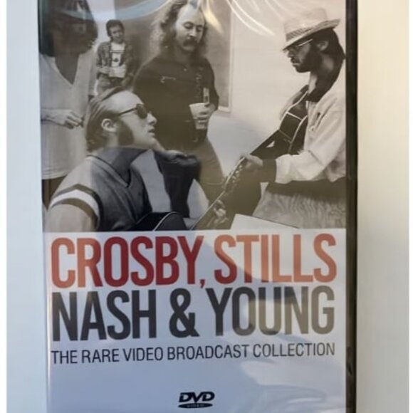Crosby, Stills, Nash & Young Rare Video Collection DVD ~22 Performances ~Sealed! - Picture 2 of 3